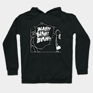 Marital Quarrel Blah Blah Blah Men Women Fighting Hoodie